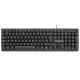 Tacens teclado USB QWERTY Español Negro AK0ES